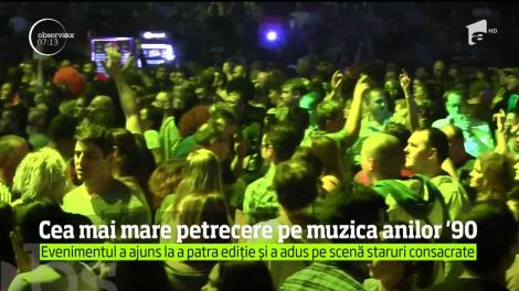Cea mai tare petrecere pe muzica anilor '90 a avut loc la Cluj