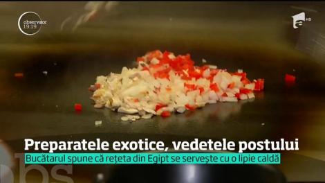 Meniu de post cu preparate exotice
