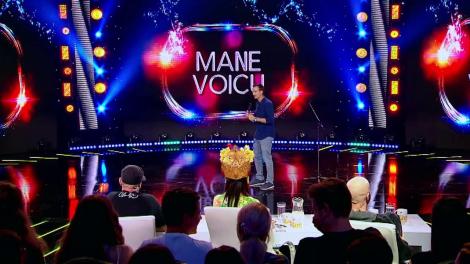 Mane Voicu a început timid şi a încheiat spectaculos numărul său de stand up!