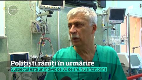 Doi poliţişti au fost răniţi într-o urmărire periculoasă, într-un sat din Argeş