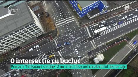 Jurnaliştii britanici de la The Sun ironizează intersecţia celebră din Timişoara