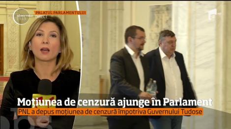Zi decisivă pentru Guvern! Moţiunea de cenzură depusă de PNL ajunge în Parlament!