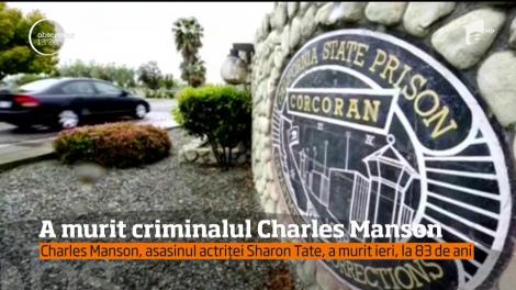 Charles Manson, liderul unui cult din anii '60, condamnat pentru uciderea mai multor persoane, a decedat la vârsta de 83 de ani