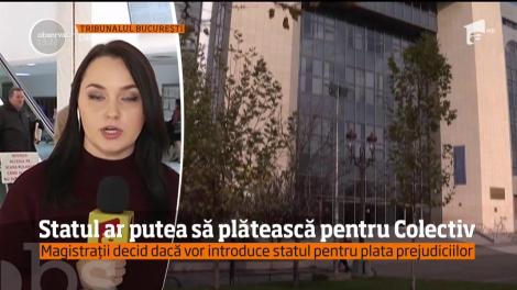 Statul ar putea să plătească pentru Colectiv