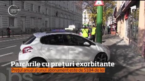 Parcările cu prețurile exorbitante! Prețul anual al unui abonament, în Arad, este de 5184 de lei