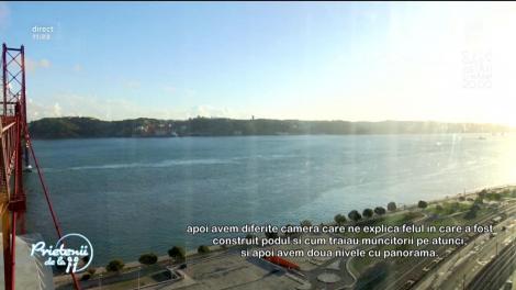 Obiective turistice de vizitat în Portugalia: Podul 25 Aprilie din Lisabona