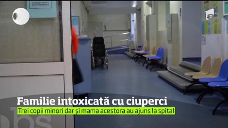 Trei copii şi mama acestora, din judeţul Botoşani, au ajuns la spital după ce au consumat ciuperci otrăvitoare
