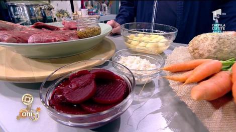 Răsfăţul zilei! Vlăduţ găteşte o rețetă de origine germană "Tafelspitz"