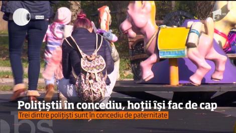 Locuitorii unei comune din Gorj nu mai fac faţă hoţilor, de când trei dintre cei cinci poliţişti ai lor au intrat în concediu de creştere a copiilor
