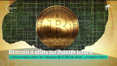 Bitcoin a atins un maxim istoric