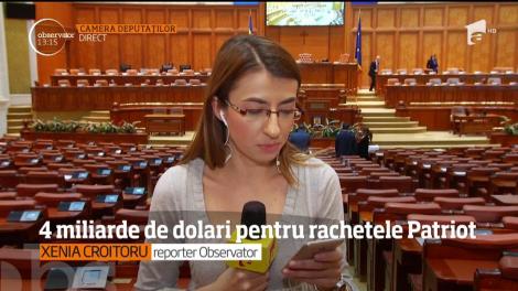 Proiectul de lege pentru achiziţionarea rachetelor Patriot a intrat în linie dreaptă!
