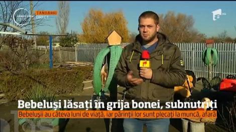 Trei bebeluși din Ţăndărei au ajuns în stare gravă la Spitalul Județean din Slobozia, după ce ar fi fost înfometați de bonă!