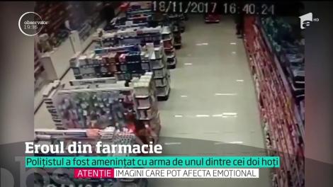 Cu un copil într-o mână şi cu un pistol în cealaltă, un brazilian a devenit erou naţional