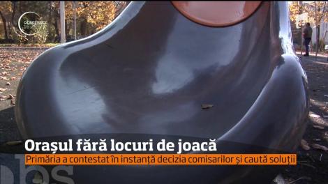 Orașul fără locuri de joacă. Decizia a fost luată de comisarii de la Protecția Consumatorului