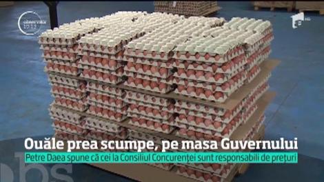 De ce s-au scumpit ouăle? Daea, ministrul agriculturii, a cerut Consiliului Concurenţei să-i răspundă la acestă întrebare