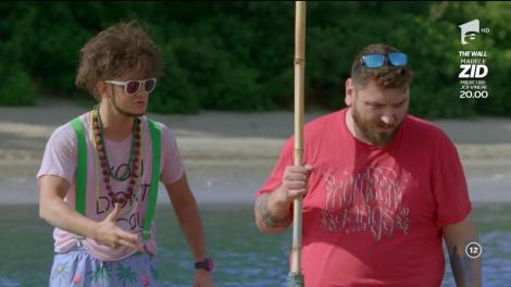 Dorian și Malone merg la pescuit cu o suliță: "Nu era vorba că suntem în ocean, de ce nu sunt valuri?"