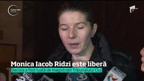 Monica Iacob Ridzi, fostul ministru al Tineretului şi Sportului, este liberă