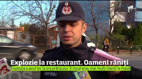 A fost panică la un restaurant din Piteşti după ce o butelie de aragaz a explodat