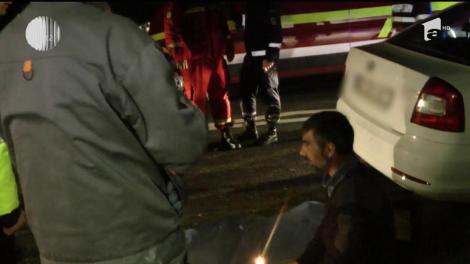 O femeie de 35 de ani din Vrancea a avut parte de un sfârşit cumplit după ce a traversat prin loc nepermis