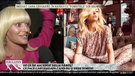 Jurata X Factor a recunoscut. De ce își ascunde Delia părul? Ce face artista când nu o vede nimeni