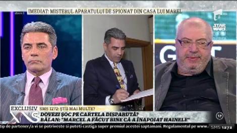 Sorin Ovidiu Bălan, despre acțiunile omului de afaceri: "Dl. Marcel Toader se comportă ca un îndrăgostit înșelat"