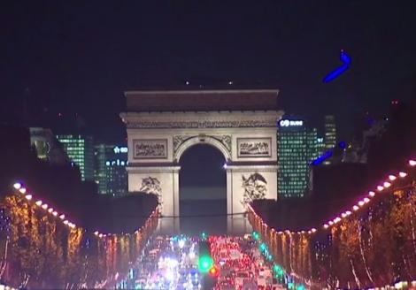 La Paris s-a dat, oficial, startul sezonului de Crăciun