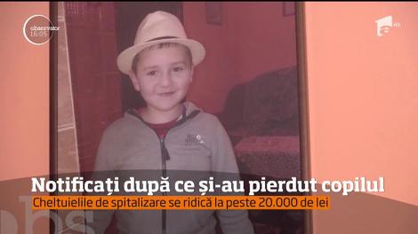 Părinţii unui băieţel care a încetat din viaţă la Spitalul Judeţean Suceava trebuie să plătească instituţiei medicale peste 20 de mii de lei