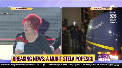 Daniel Ionașcu, omagiu pentru Stela Popescu