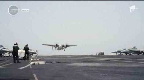 Un avion militar american de mici dimensiuni s-a prăbuşit în Marea Filipinelor