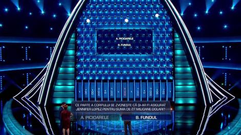 "Cădere liberă", prima probă pentru Alexandra și Cosmin la The Wall - Marele Zid