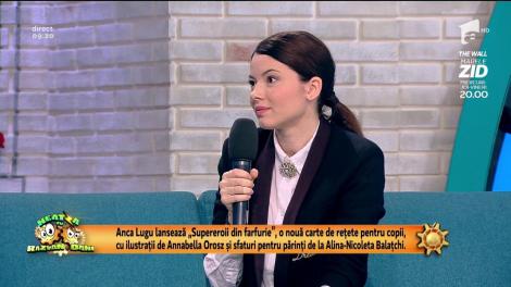 Anca Lungu, prezentatoarea de la Observator, a lansat o nouă carte pentru copii - "Supereroii din farfurie"