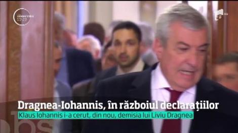 Război rece între Klaus Iohannis şi Liviu Dragnea