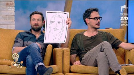 Flavia, tu ești, fată, pe foaia aia?! Neagoe Gogu, caricaturistul român care a intrat de două ori în Cartea Recordurilor, face portrete de pus în ramă