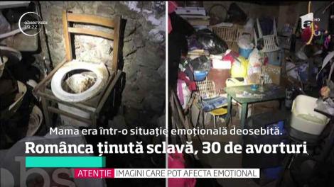 Noi detalii cumplite în cazul româncei care a stat zece ani închisă într-un beci! Femeia ar fi rămas însărcinată de cel puţin 30 de ori, spun poliţiştii