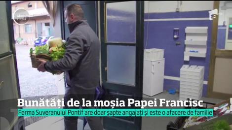 Papa Francisc are propria fermă, de unde savurează cu deosebită plăcere conopidă şi broccoli