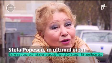 Stela Popescu, în ultimul ei rol