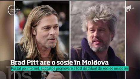 Brad Pitt de Moldova a ajuns peste Prut şi i s-a dus vestea în toată ţara! Cum arată tânărul care a băgat moldovencele în boală