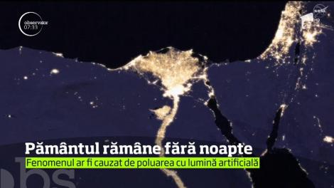 Pământul ar putea rămâne fără noapte din cauza poluării cu lumină artificială, spun cercetătorii