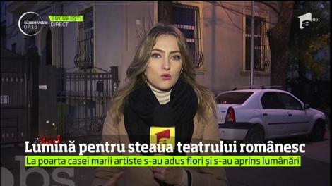 Stela Popescu, steaua teatrului românesc a trăit o viaţă pe scenă