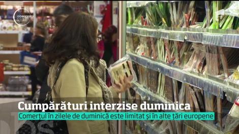 Polonezii au interzis la cumpărături duminica