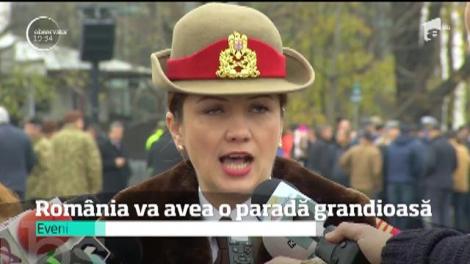 Repetiţie generală pentru cea mai mare paradă militară de Ziua Naţională a României