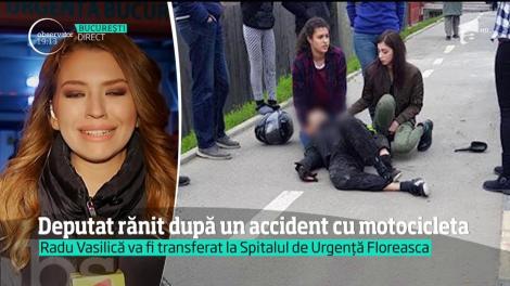 Deputatul PSD Radu Vasilică a fost rănit grav într-un accident rutier violent