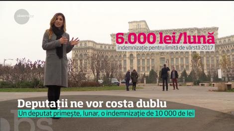 Deputaţii ne vor costa la anul peste 400 de milioane de lei