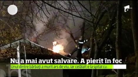 Un om al străzii din Iaşi a sfârşit în chinuri groaznice după ce baraca în care şi-a găsit adăpost în prag de iarnă a fost cuprinsă de flăcări