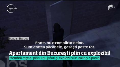 Patru tineri au încercat să arunce în aer mai multe bancomate din Bucureşti
