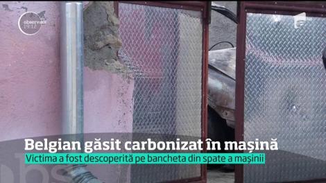 Un incendiu izbucnit la o maşină a adus procurorii într-o localitate din judeţul Alba