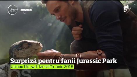 Surpriza pentru fanii seriei Jurassic Park