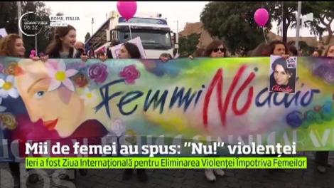 Ziua internaţională pentru eliminarea violenţei &icirc;mpotriva femeilor