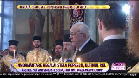 ”Stelaaa!”, a strigat-o din toți plămânii! Lumea a încremenit! Alexandru Arşinel, gest răscolitor la înmormântarea colegei și prietenei sale de-o viață