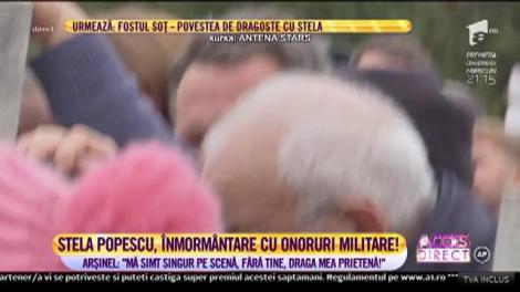 Fără cuvinte! Fostul soț a jelit la căpătâiul Stelei Popescu. Dan Puican, o dragoste dincolo de mormânt